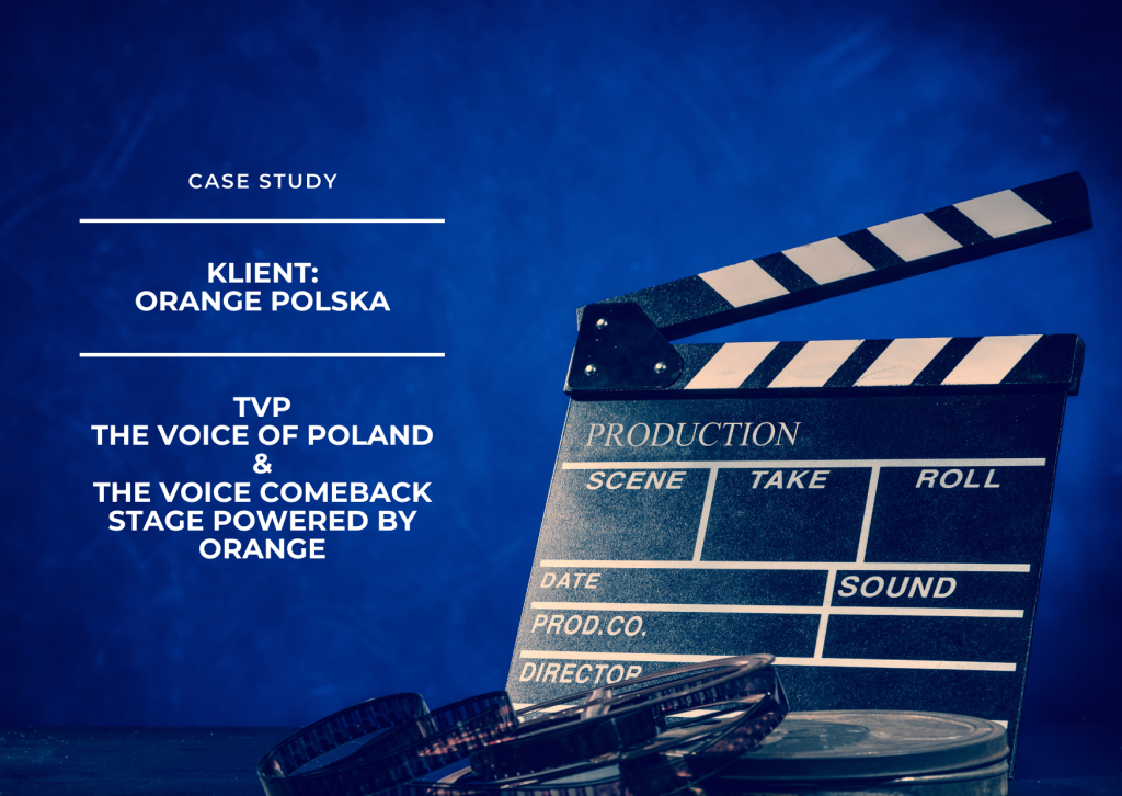 Orange Polska – branded content w programie The Voice of Poland i The Voice Comeback Stage