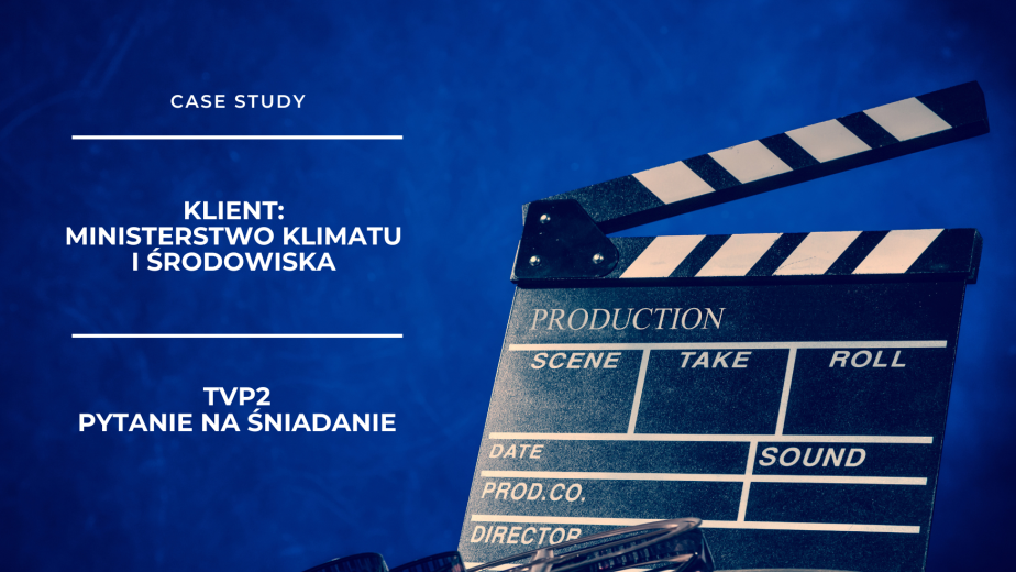 Ministerstwo Klimatu i Środowiska – kampania branded content w programie Pytanie na Śniadanie (TVP2)